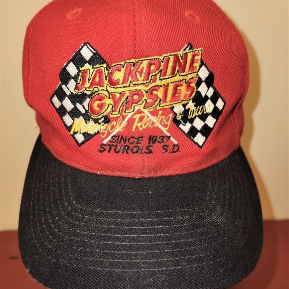 Accessories | Vintage Jackpine Gypsies Motorcycles Racing Embroidered ...